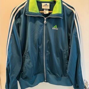 Adidas Teal Track Jacket